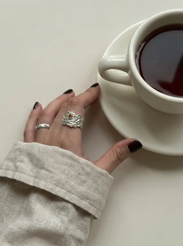 Everyday silver jewelry styling